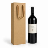 Shopper Porta Bottiglie Magnum Avana