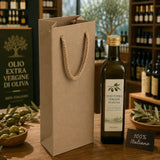 Shopper Porta Bottiglie Mini Avana