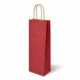 Shopper Porta Bottiglie Linea Basic Bordeaux