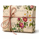 25 Fogli Carta Regalo Giardino Francese