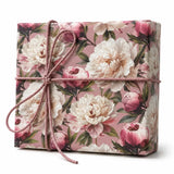 25 Fogli Carta Regalo Peonie