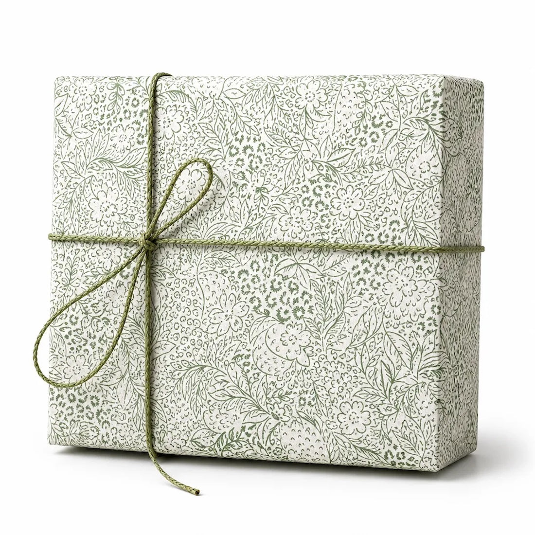 25 Fogli Carta Regalo Foglie Verdi