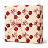 25 Fogli Carta Regalo Cherry Cream