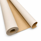 Bobina in Carta Avana Millerighe Colorata Bianco. Altezza 80 cm. Lunghezza 40 mt.