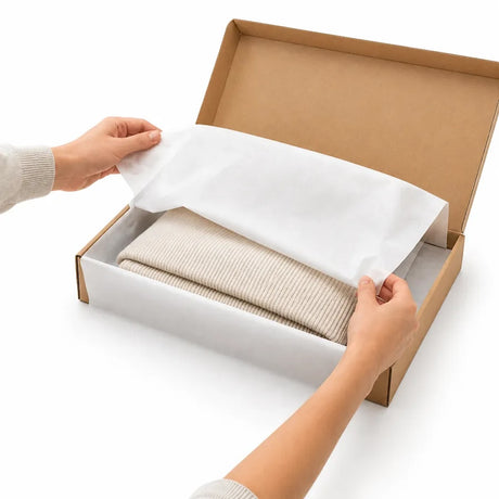 300 Fogli Carta Velina Premium Bianca 22 gr. 100x150 cm.