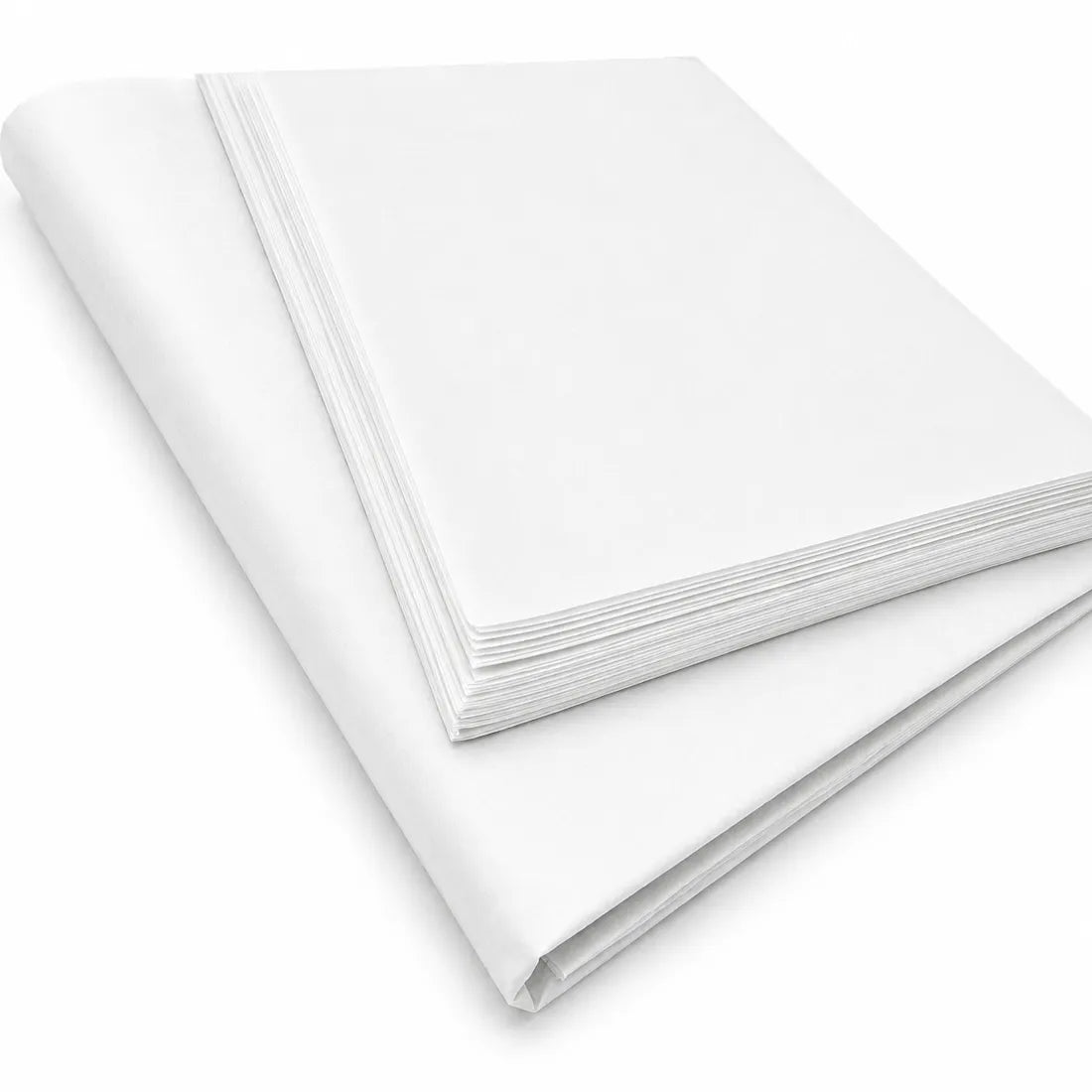 1200 Fogli Carta Velina Premium Bianca 22 gr. 50x75 cm.