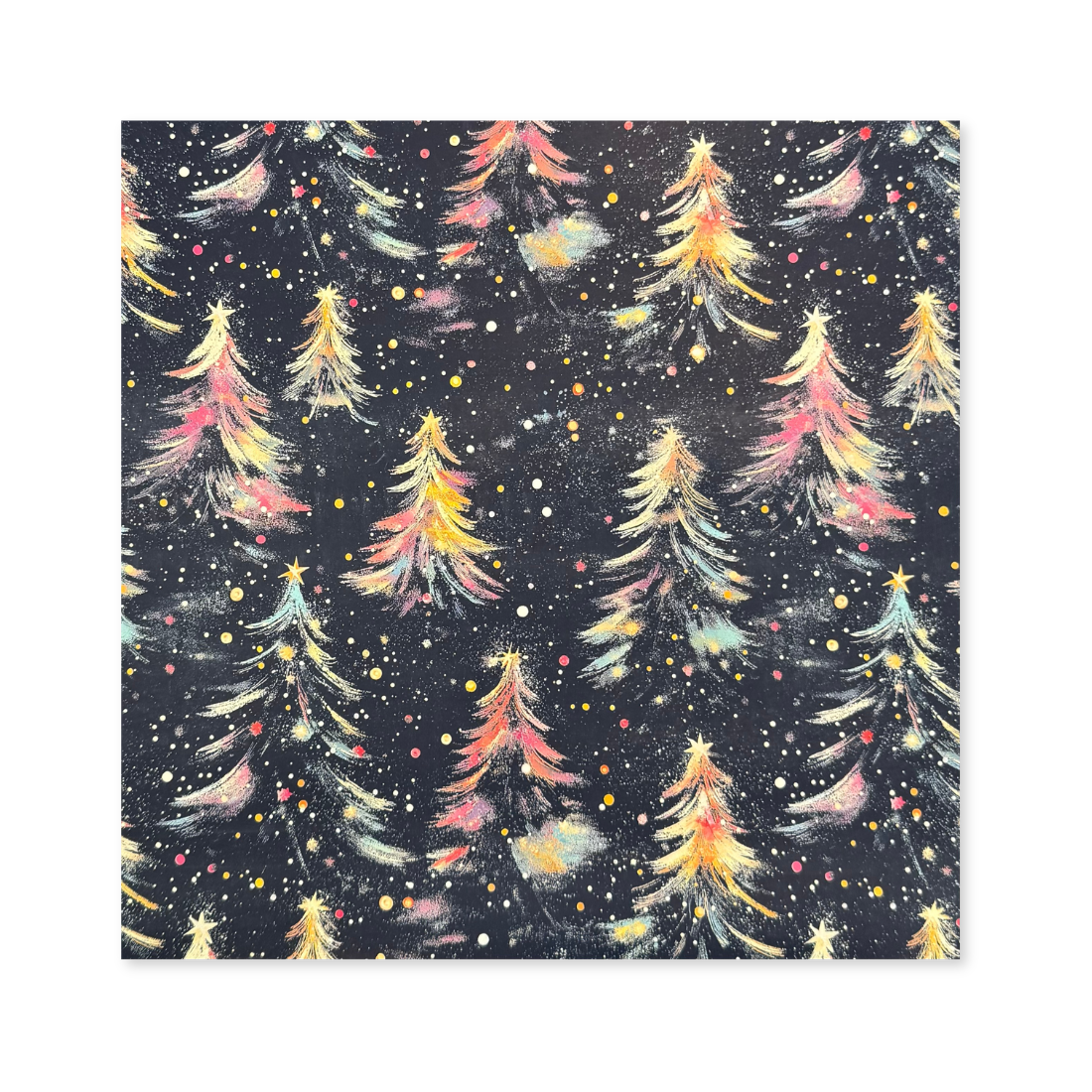 25 Fogli Carta Regalo Xmas Tree