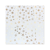 15 Fogli Carta Regalo Reflective Stars Ice