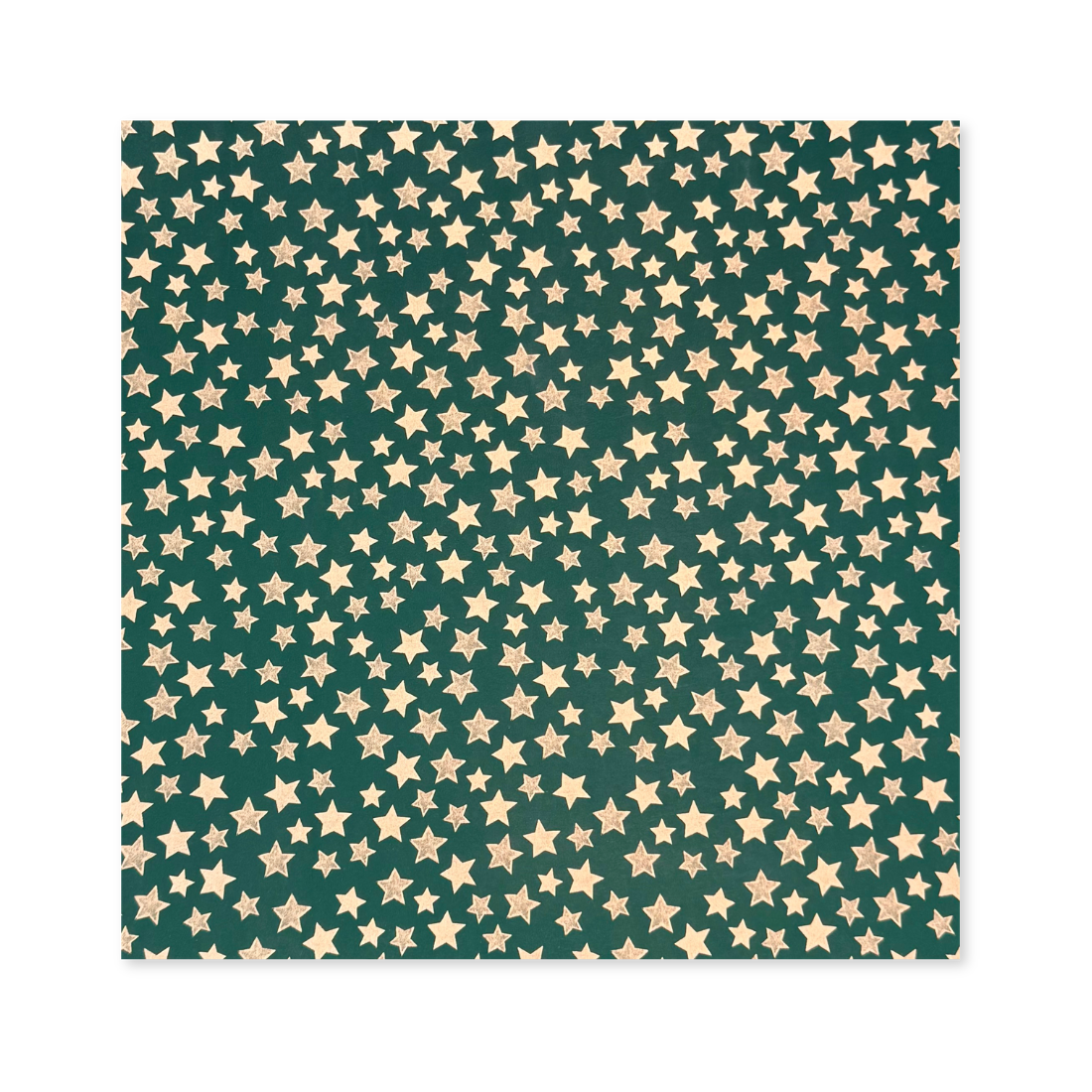 25 Fogli Carta Regalo Mini Stars Green