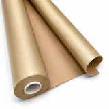 Bobina in Carta Waterproof Avana Colorata Oro. Altezza 80 cm. Lunghezza 40 mt.