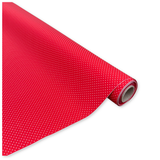 Bobina Polipropilene 40 My. Fantasia Pois Rosso. Lunghezza 40 mt.