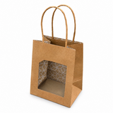 Shopper in Carta Pietra con Finestra