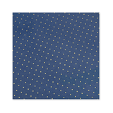 25 Fogli Carta Regalo Micro Pois Blu