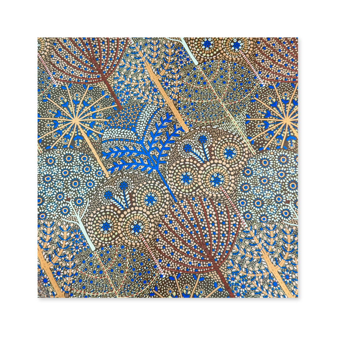 25 Fogli Carta Regalo Fantasia Mosaic Orange
