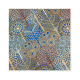 25 Fogli Carta Regalo Fantasia Mosaic Orange