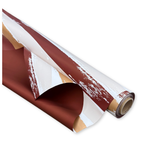 Bobina Polipropilene 40 My. Fantasia Brushline Amaranto. Lunghezza 40 mt.