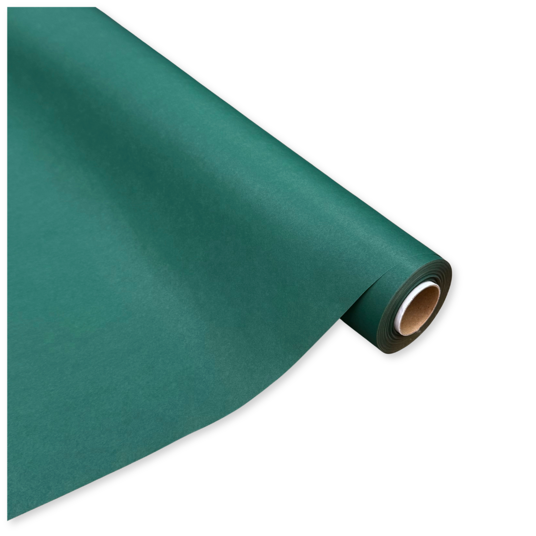 Bobina in Carta Waterproof Avana Colorata Verde Bosco. Altezza 80 cm. Lunghezza 40 mt.