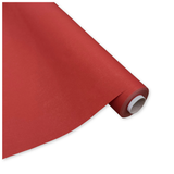 Bobina in Carta Waterproof Avana Colorata Rossa. Altezza 80 cm. Lunghezza 40 mt.