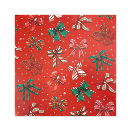 25 Fogli Carta Regalo Ribbons