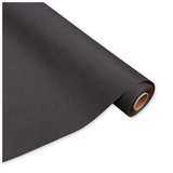 Bobina in Carta Waterproof Avana Colorata Nera. Altezza 80 cm. Lunghezza 40 mt.