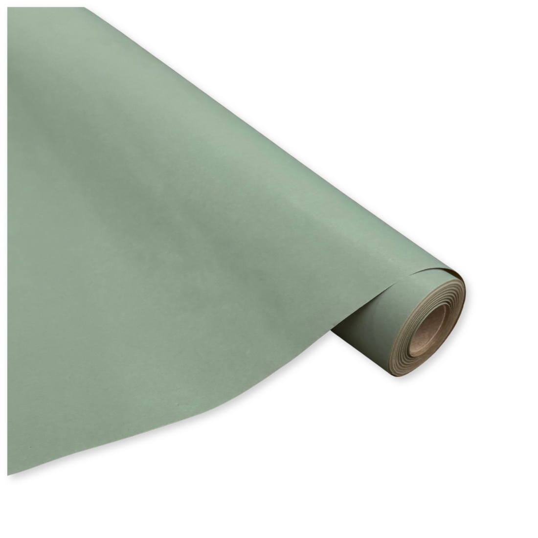 Bobina in Carta Waterproof Avana Colorata Verde Mandorla. Altezza 80 cm. Lunghezza 40 mt.