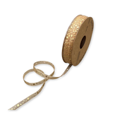 Nastro Tessuto Stars Gold