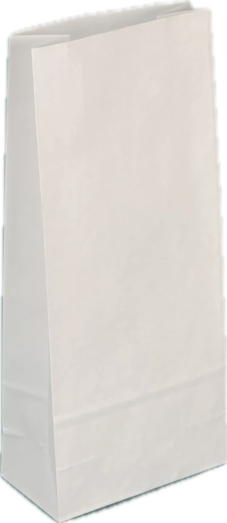 Sacchetto Mini in Carta Bianca con Fondo Rettangolare