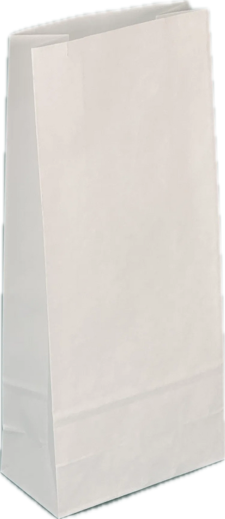 Sacchetto Mini in Carta Bianca con Fondo Rettangolare