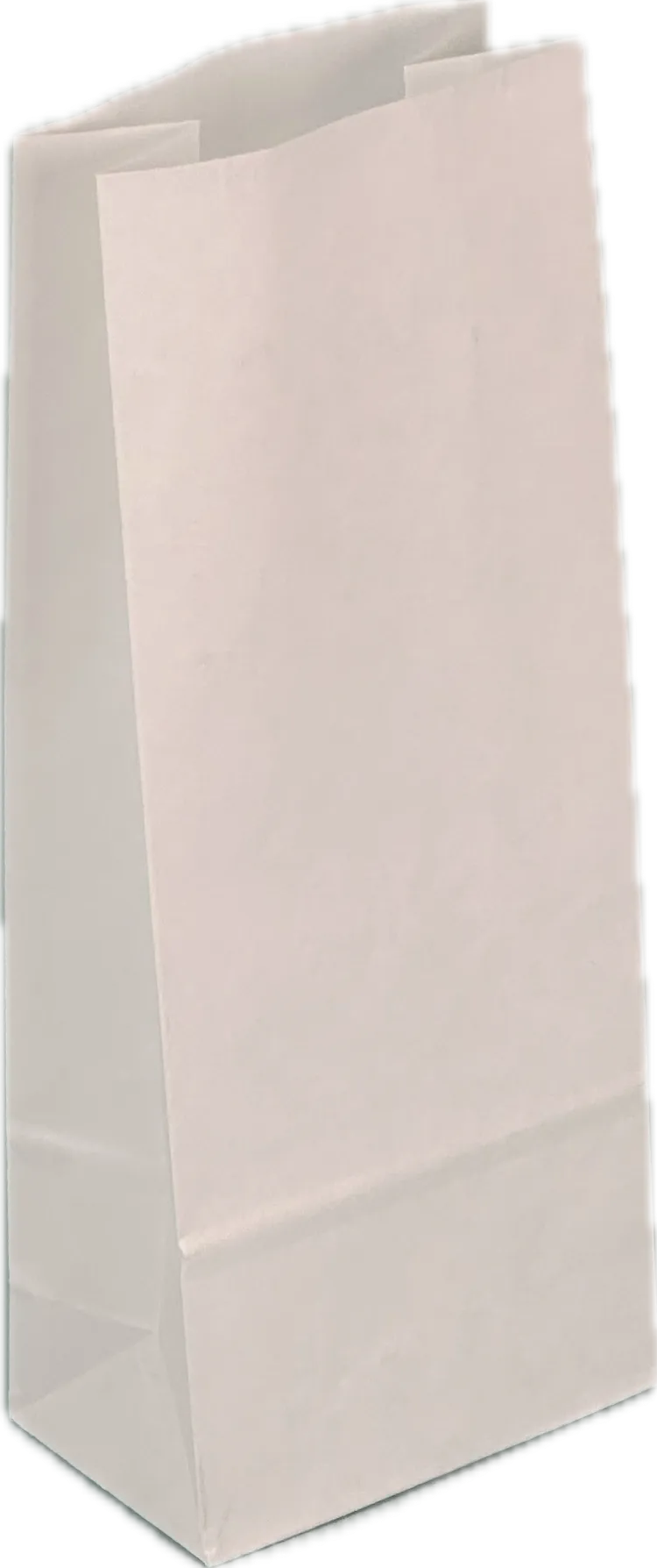 Sacchetto Mini in Carta Bianca con Fondo Rettangolare