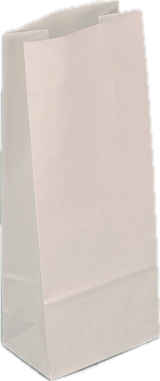 Sacchetto Mini in Carta Bianca con Fondo Rettangolare