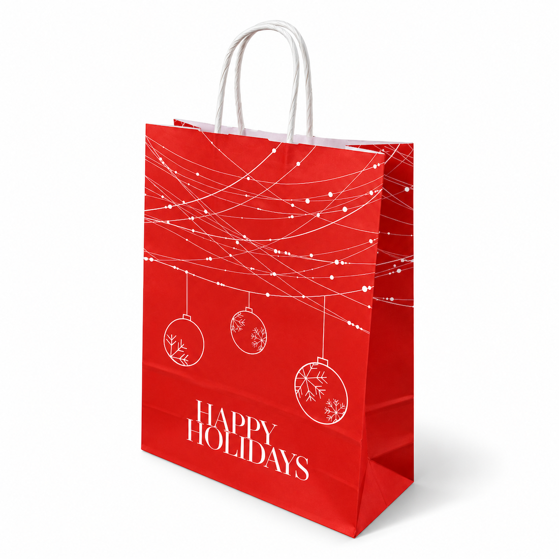 Shopper in Carta Happy Holidays