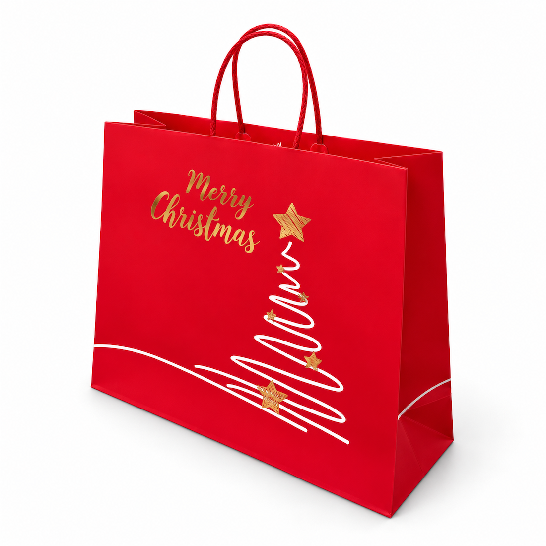 Shopper in Carta Merry Christmas Tree