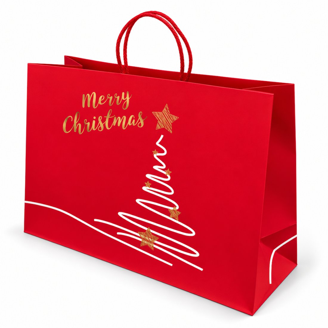 Shopper in Carta Merry Christmas Tree