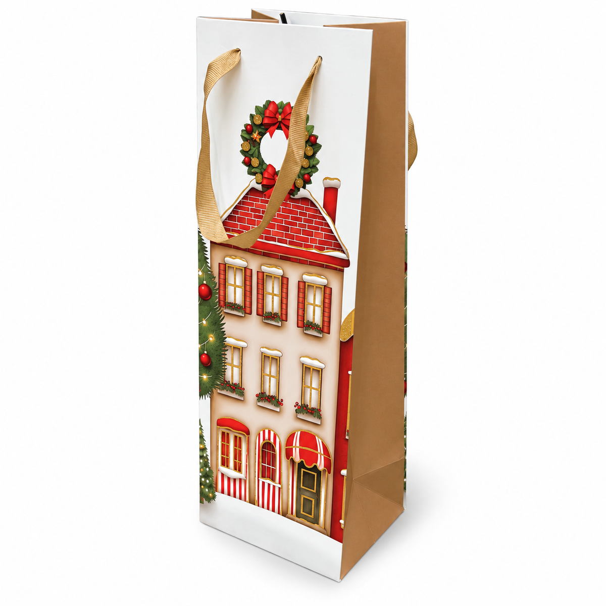 Shopper Portabottiglie Christmas Glitter Mix
