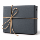 25 Fogli Carta Regalo Antracite Perlato