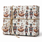 25 Fogli Carta Regalo Nutcracker
