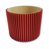 Scatola Cappelliera Onda Wawe Premium Rosso