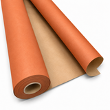 Bobina in Carta Waterproof Avana Colorata Ruggine. Altezza 80 cm. Lunghezza 40 mt.