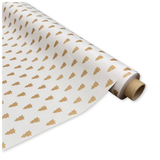 Bobina Polipropilene 40 My. Fantasia Mini Tree Oro. Lunghezza 40 mt.