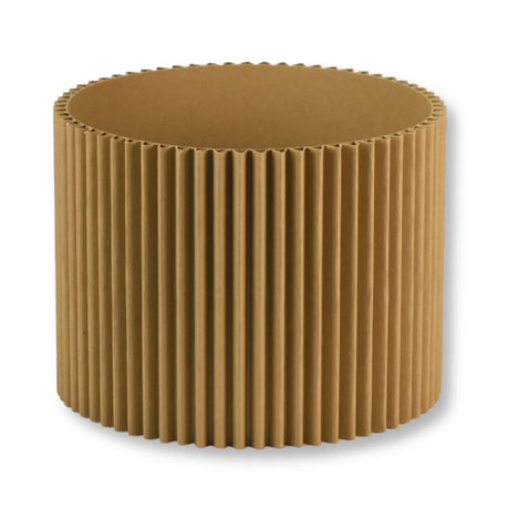 Scatola Cappelliera Onda Wawe Premium Avana