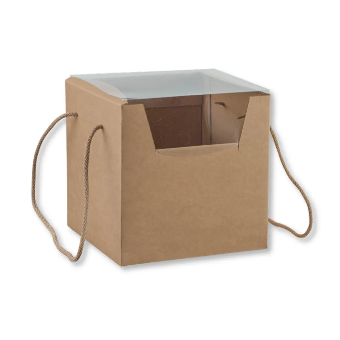 Scatola Confezione Regalo Porta Panettone Alto da 1 kg. Linea Avana