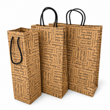 Shopper Porta 1,2 e 3 Bottiglie Buon Natale