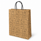 Shopper Porta 1,2 e 3 Bottiglie Buon Natale