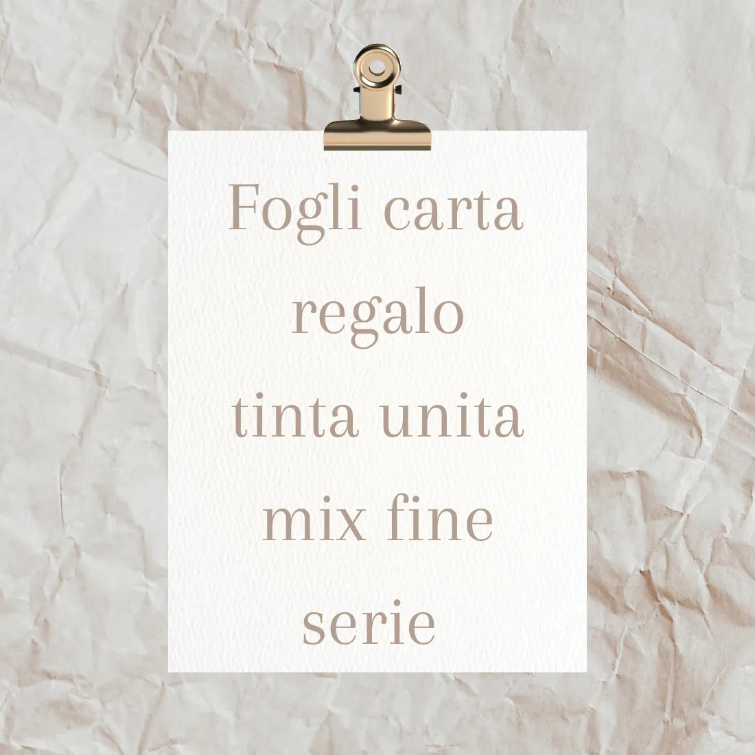 200 Fogli Carta Regalo Mix Random Tinta Unita Fine Serie