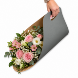 Shopper in Carta Porta Fiori Manico Fustellato