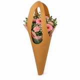 Shopper in Carta Porta Fiori Maniglie Lunghe