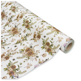 Bobina Polipropilene 40 My. Fantasia Cotton Puffs Bianco. Altezza 100 cm. Lunghezza 40 mt.