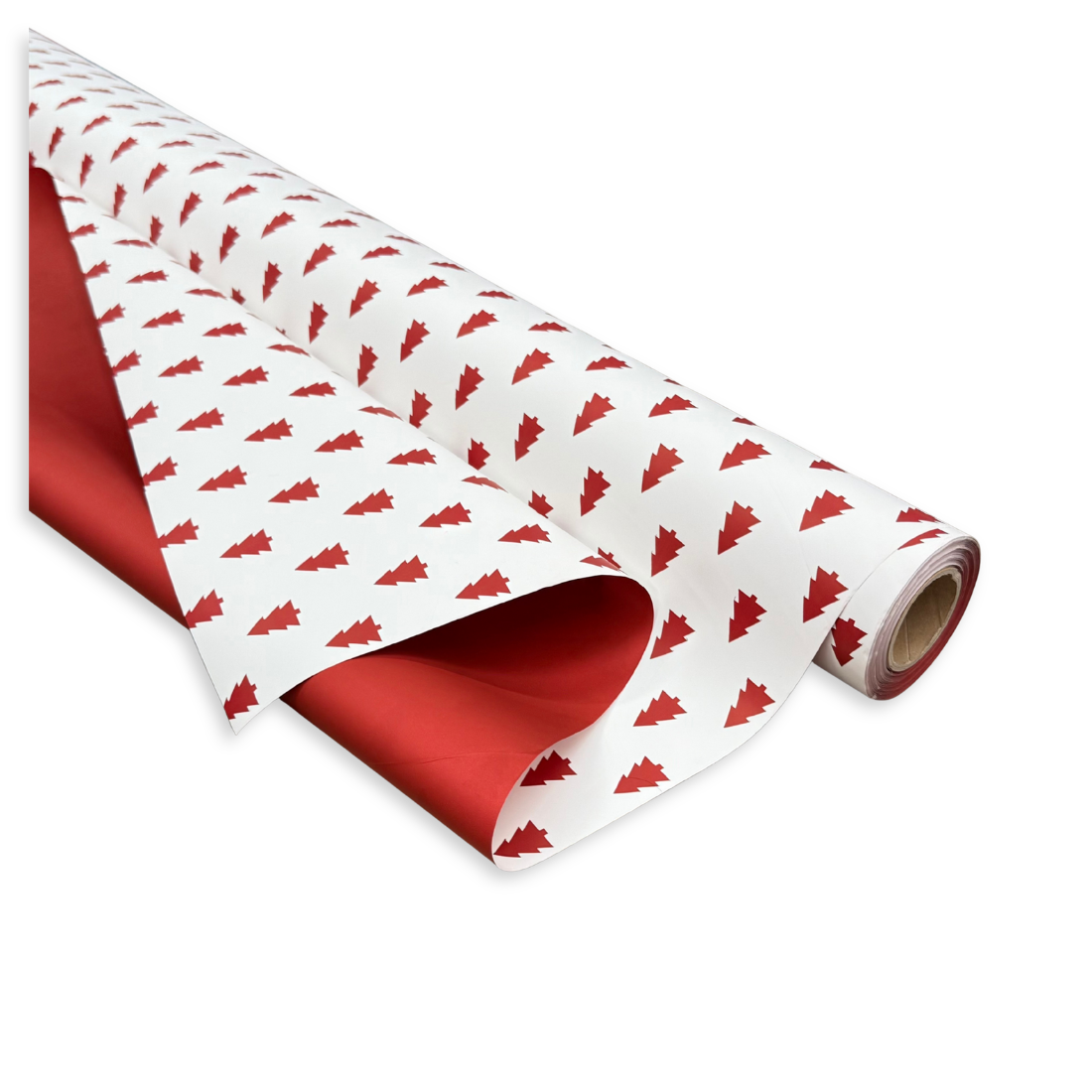 Bobina Polipropilene 40 My. Fantasia Mini Tree Bordeaux. Lunghezza 40 mt.