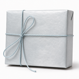25 Fogli Carta Regalo Argento