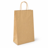 Shopper in Carta Avana Maniglia Ritorta